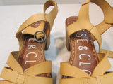 Musse & Cloud "Tonic" Leather Platform Sandal