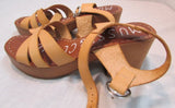 Musse & Cloud "Tonic" Leather Platform Sandal