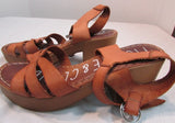 Musse & Cloud "Tonic" Leather Platform Sandal