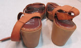 Musse & Cloud "Tonic" Leather Platform Sandal