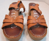 Musse & Cloud "Tonic" Leather Platform Sandal