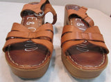 Musse & Cloud "Tonic" Leather Platform Sandal