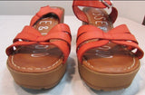 Musse & Cloud "Tonic" Leather Platform Sandal