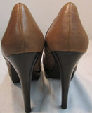 Michael Kors Brown Leather High Heels