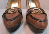Michael Kors Brown Leather High Heels