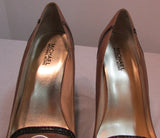 Michael Kors Brown Leather High Heels