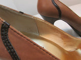 Michael Kors Brown Leather High Heels