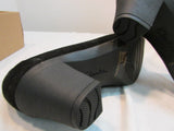 Clarks Bendables Black Heeled Lace-Up Pump