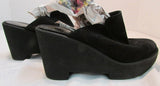 Robert Clergerie Suede Leather Clogs