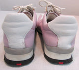 Prada Red Line Pink Sneakers