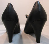 Chase & Chloe Kimmy 21 Pierced Mid Heel Mary Jane Pumps