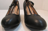 Chase & Chloe Kimmy 21 Pierced Mid Heel Mary Jane Pumps