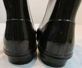 UGG Sienna Shiny Black Rubber Rainboots