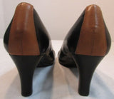 Lauren Ralph Lauren Black Leather Pumps