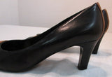 Lauren Ralph Lauren Black Leather Pumps
