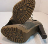 Via Spiga V-Leya Taupe Suede Short Boots