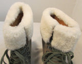 Via Spiga V-Leya Taupe Suede Short Boots