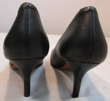 Coach Black Leather High Heel