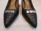 Coach Black Leather High Heel