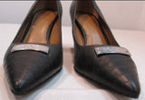 Coach Black Leather High Heel