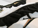 Azuree Cannes Black Slingback Heels