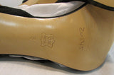 Azuree Cannes Black Slingback Heels