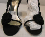 Azuree Cannes Black Slingback Heels