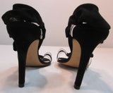 Azuree Cannes Black Slingback Heels