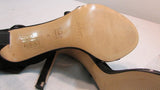Azuree Cannes Black Slingback Heels