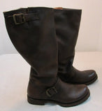 Frye Veronica Dark Brown Slouch Boots