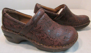 B.O.C. Peggy Brown Clogs