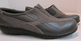 Clarks Bendable Bingo Grey Leather/Suede Slip-Ons