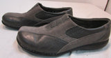 Clarks Bendable Bingo Grey Leather/Suede Slip-Ons