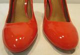 Coach Leather Block Heel Pumps