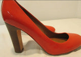 Coach Leather Block Heel Pumps
