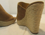 Michael Kors Beige Wedge Slide Sandal