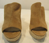 Michael Kors Beige Wedge Slide Sandal