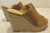 Michael Kors Beige Wedge Slide Sandal