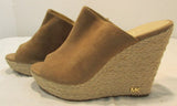 Michael Kors Beige Wedge Slide Sandal