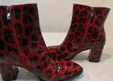 Ninety Union Milano Red Ankle Booties