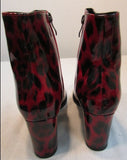 Ninety Union Milano Red Ankle Booties
