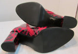 Ninety Union Milano Red Ankle Booties