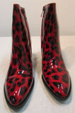 Ninety Union Milano Red Ankle Booties