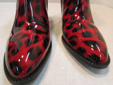 Ninety Union Milano Red Ankle Booties