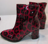 Ninety Union Milano Red Ankle Booties