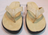 Andiamo Marvel Gold Thong Flip Flops