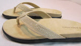 Andiamo Marvel Gold Thong Flip Flops