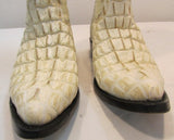 Donaldo Boots with Croc Design & Embroidery