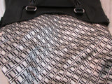 Tignanello Black Leather Satchel Purse