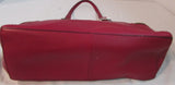 Antonio Melani Red Leather Shoulder Bag